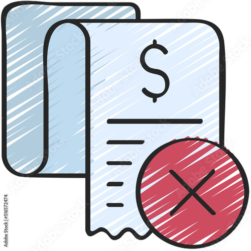 Missed Bill Payment Icon