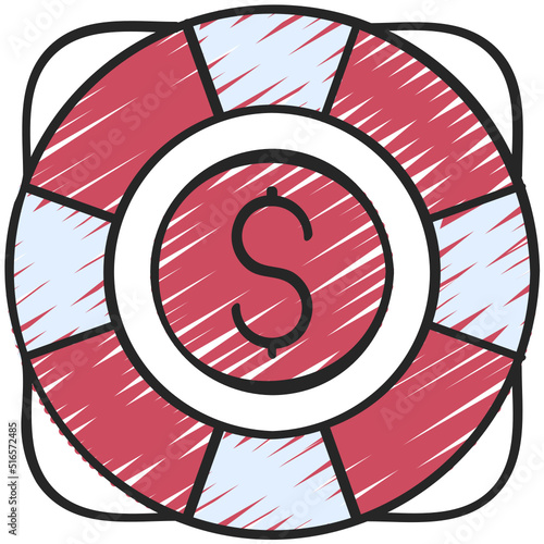 Financial Help Icon