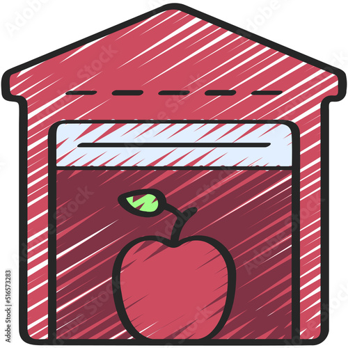 Food Warehouse Icon