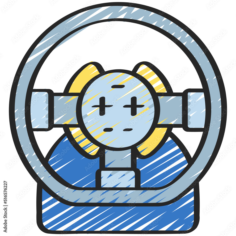 Steering Wheel Controller Icon Steering Wheel Controller Icon