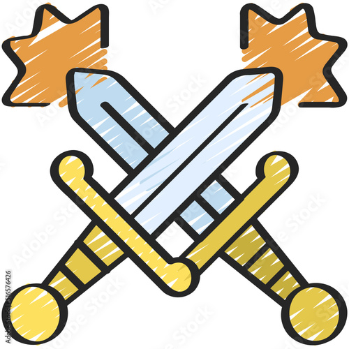Swords Clashing Icon