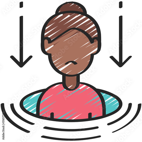 Sinking Icon