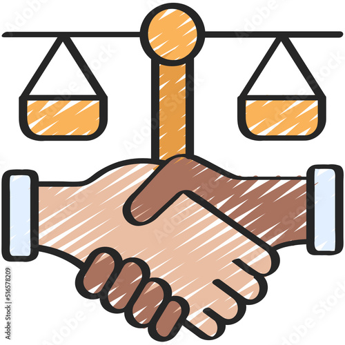 Law Agreement Icon