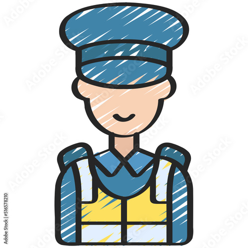 Police Officer Icon