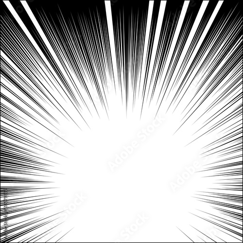 A Comic and Cartoon Background Effect