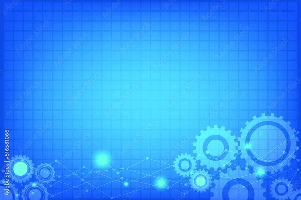 Blue print background of engineering. Gear pattern with line and dot
Technology of data structure with big data. Process of innovation of future. Blue print background of engineering. Gear pattern with line and dot
Technology of data structure with big data. Process of innovation of future.