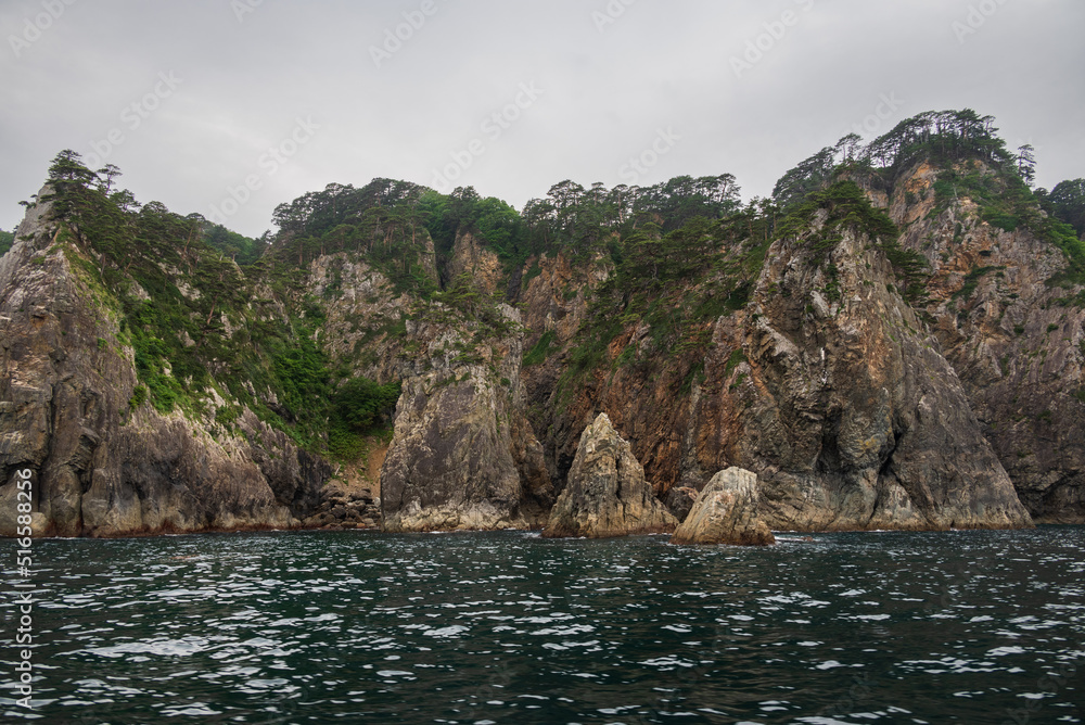 圧巻の海のアルプス北山崎断崖の絶景