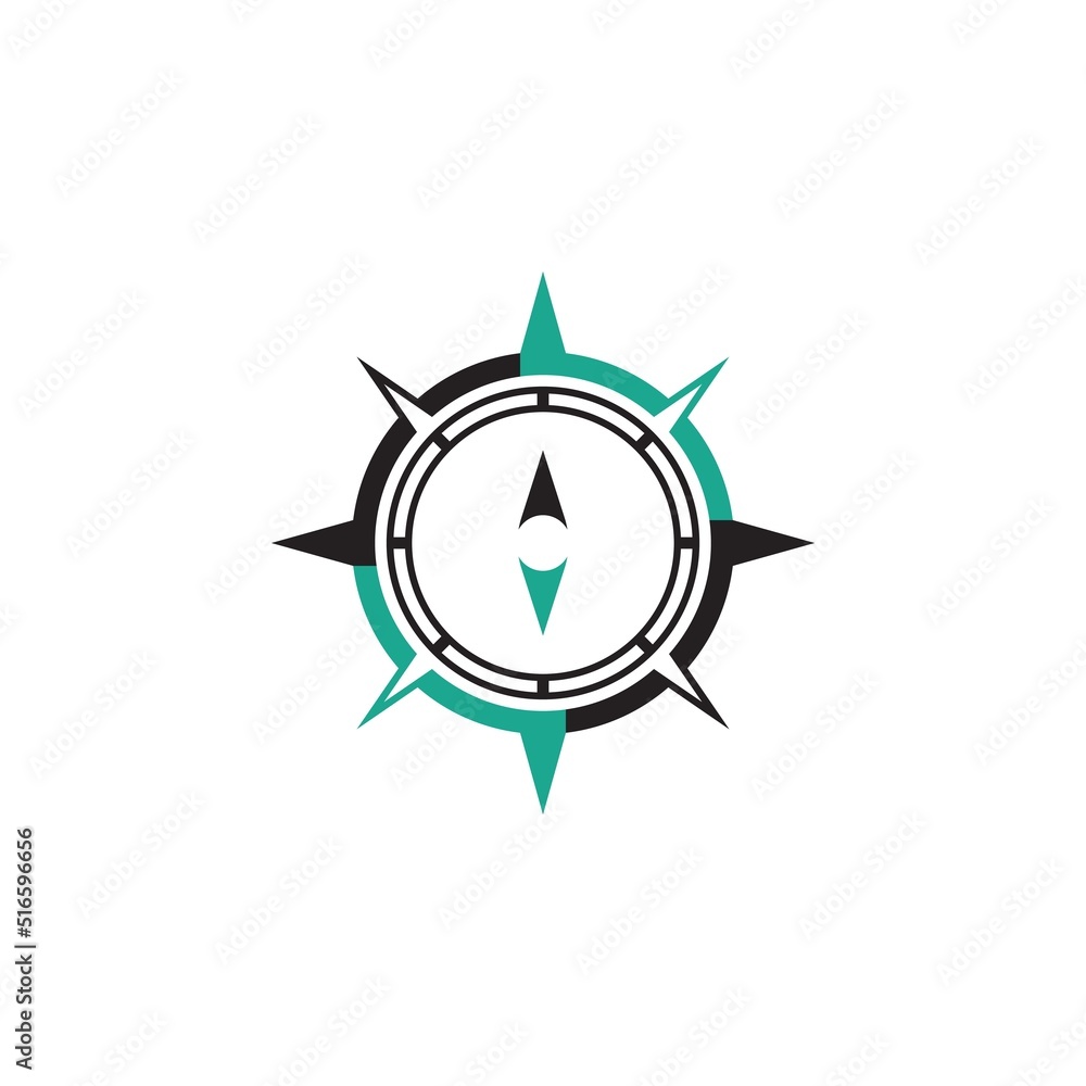 Compass logo template vector icon Compass logo template vector icon