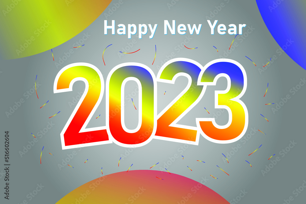 2023 Happy New Year Banner