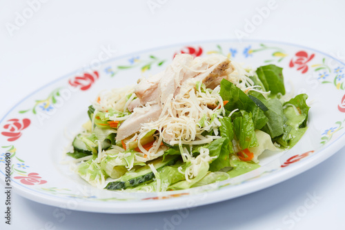 salad with chicken and cheese