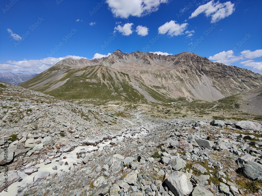 Col d'arsine - Parc des écrins - Alpes - France