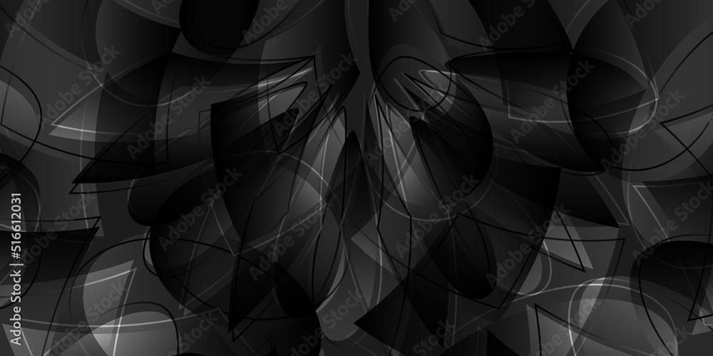 Fototapeta premium Abstract black background