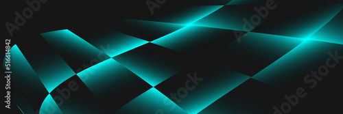 Modern blue and black background vector