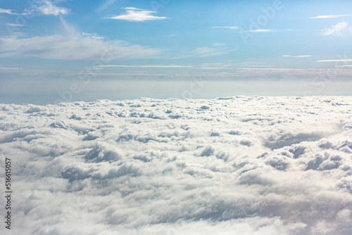 Fotografija Shelf of clouds high in the sky