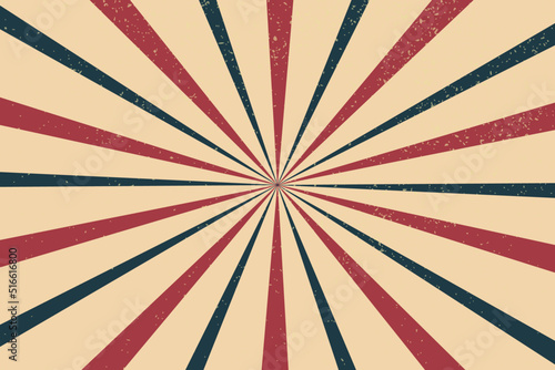 Retro rays vintage sunburst abstract background