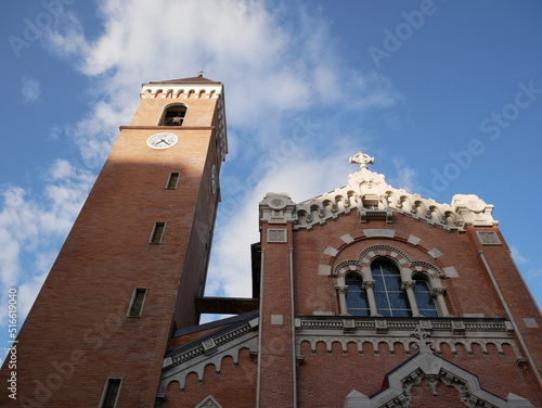 Rivisondoli - Abruzzo - Church of San Nicola di Bari, symbol of the characteristic mountain village photo