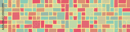 Offset Quads generative art background art illustration