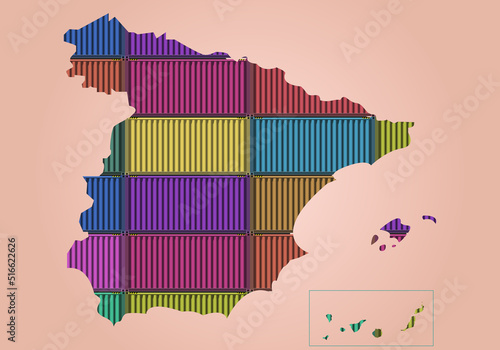 Logística internacional  en España. Comercio internacional en territorio español