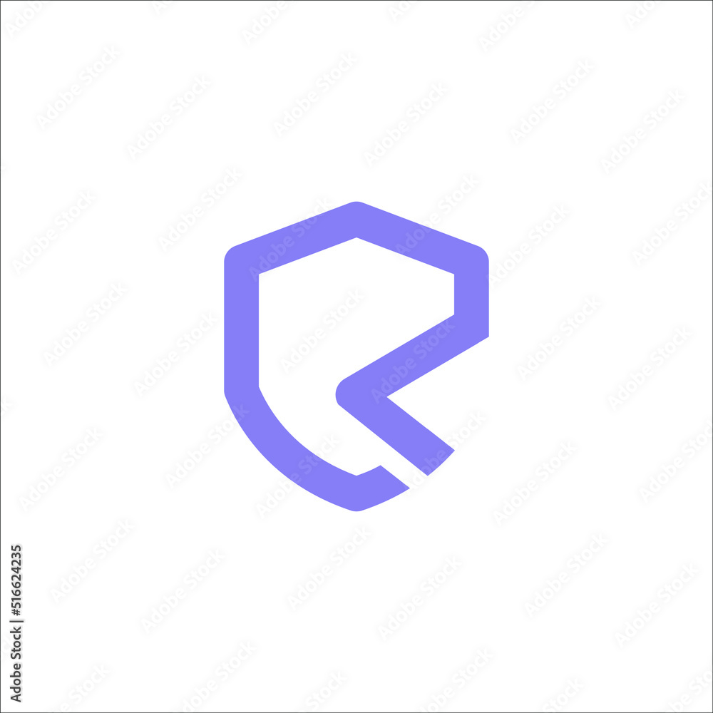 R Shield Logo Design R Shield Logo Design