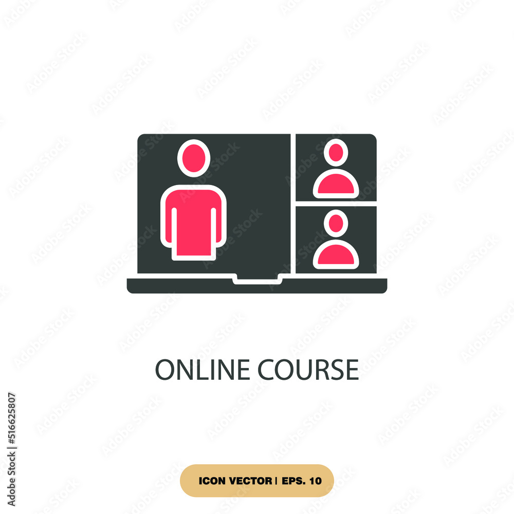 online course icons symbol vector elements for infographic web online course icons symbol vector elements for infographic web