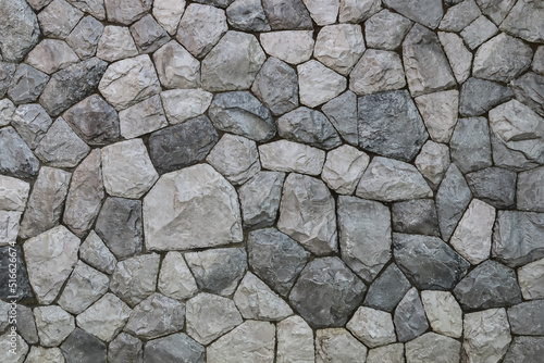 Obraz na płótnie stone wall design for pattern and background,vector illustration