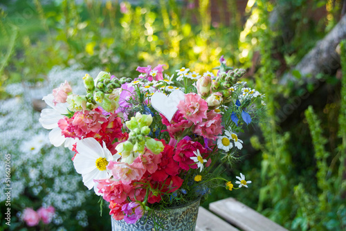 greeting card - bouquet of ...