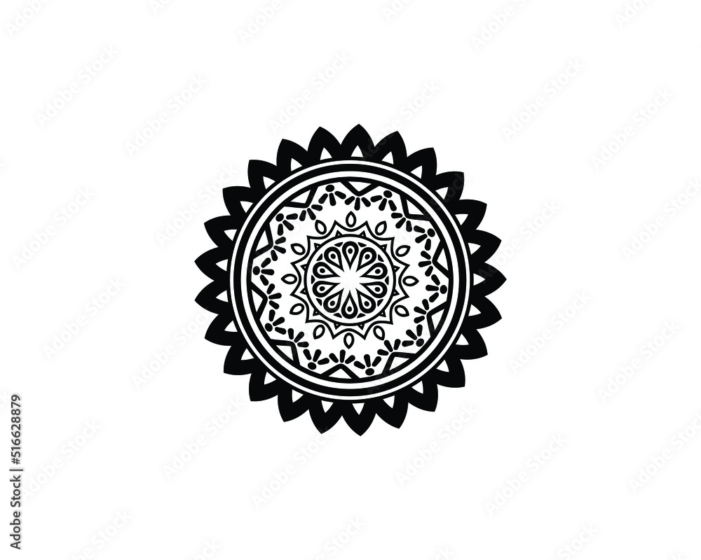 Fototapeta premium Mandala in ethnic style vector
