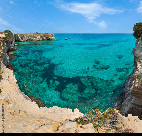 Faraglioni at Torre Sant Andrea, Italy