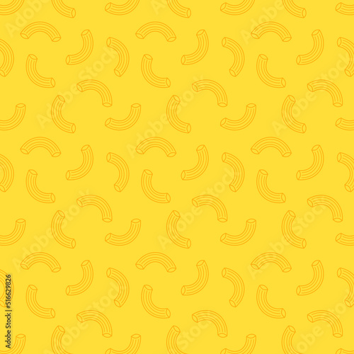 Macaroni pattern wallpaper. Macaroni noodle. Macaroni vector.