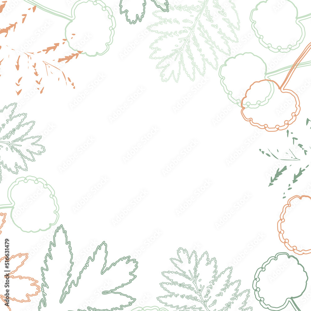 Abstract summer vector art background. Luxury wallpaper in minimalist style with pink and green leaves. Background for banner, poster, web, packaging, wedding invitation