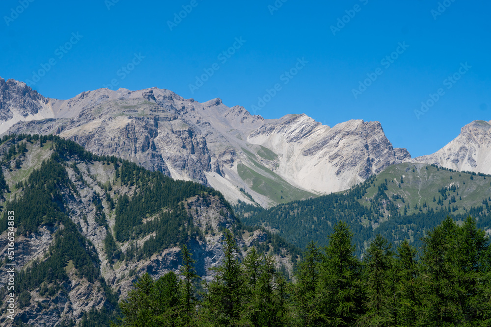 Italin Alps on a sunny day