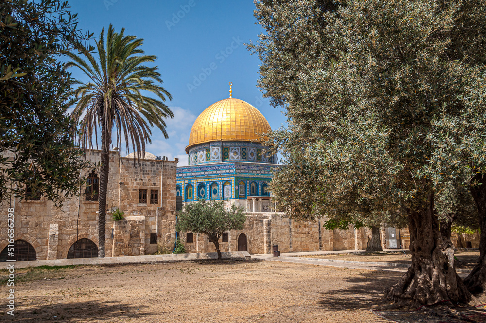 Naklejka premium Mosquée Al Aqsa de Jérusalem