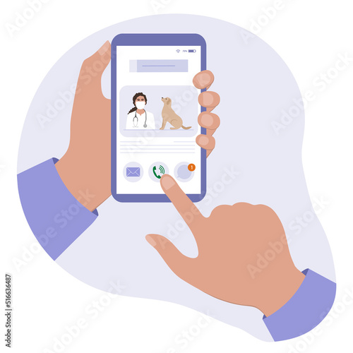 Pet Dog Vet Doctor online Veterinarian Medical