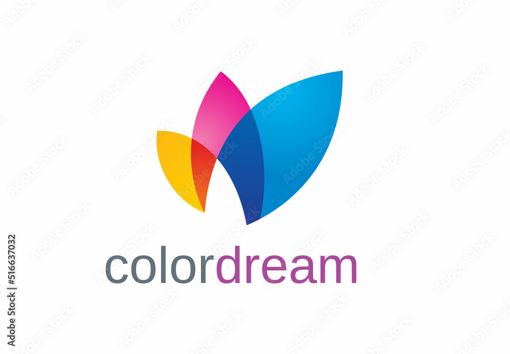 Color Dream Logo Stock Template | Adobe Stock