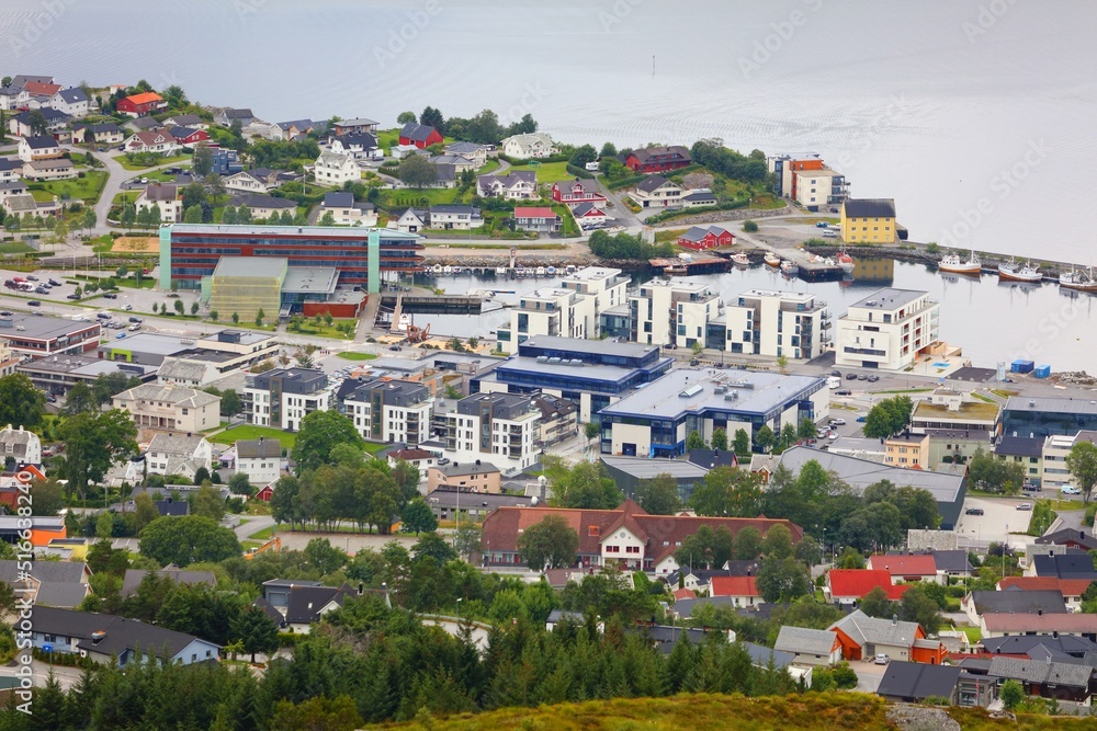 Ulsteinvik town, Norway