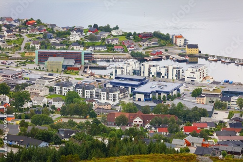 Ulsteinvik town, Norway photo
