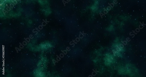 Nebula background. Galaxy in the universe. 3d rendering. 