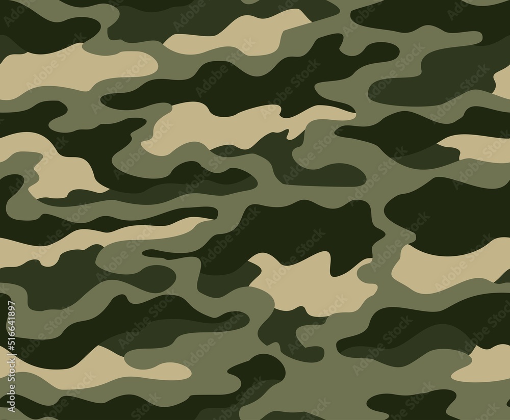 Green texture camouflage seamless military pattern, modern army background for print on clothes, paper, fabric. Green texture camouflage seamless military pattern, modern army background for print on clothes, paper, fabric.
