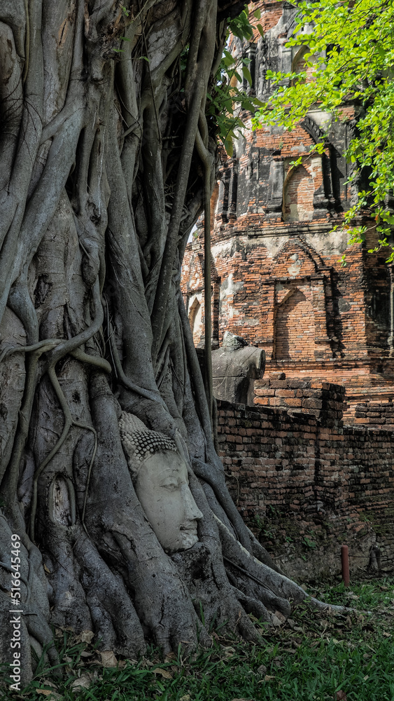 The historical city of Ayutthaya in Thailand The historical city of Ayutthaya in Thailand