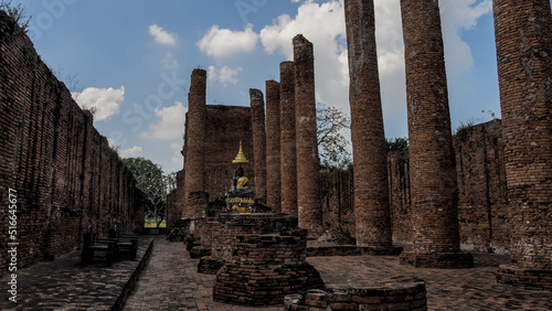 The historical city of Ayutthaya in Thailand