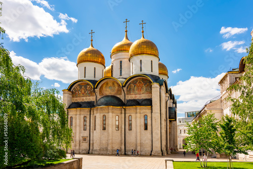 Cathedral of the Dormition (Uspensky Sobor) or Assumption Cathedral of Moscow Kremlin, Russia photo