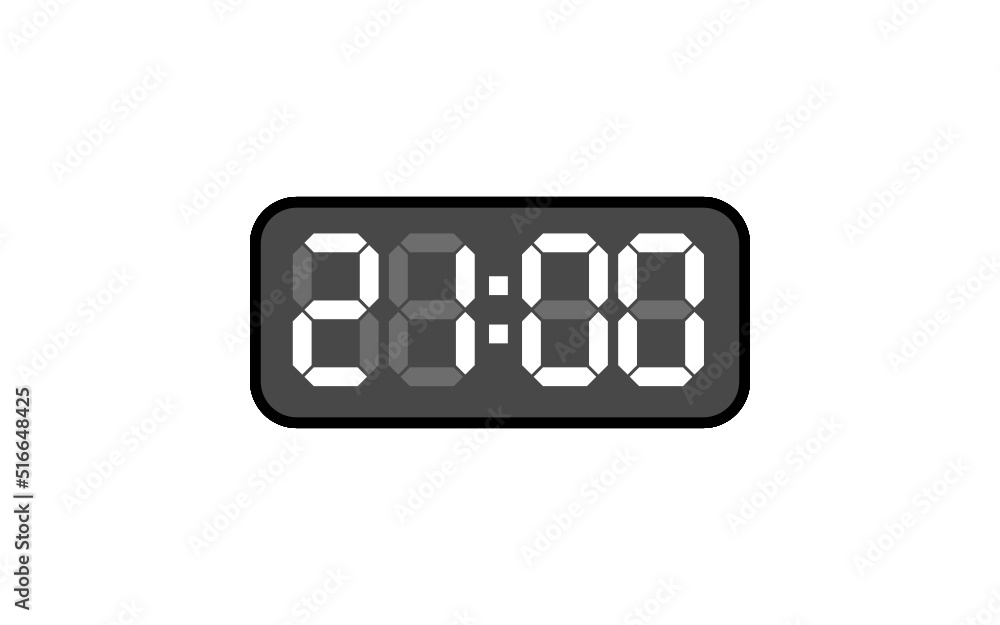 Digital clock, Alarm digital clock, Modern clock, Clock vector, Vector format, 13 to 24 Digital clock, Alarm digital clock, Modern clock, Clock vector, Vector format, 13 to 24
