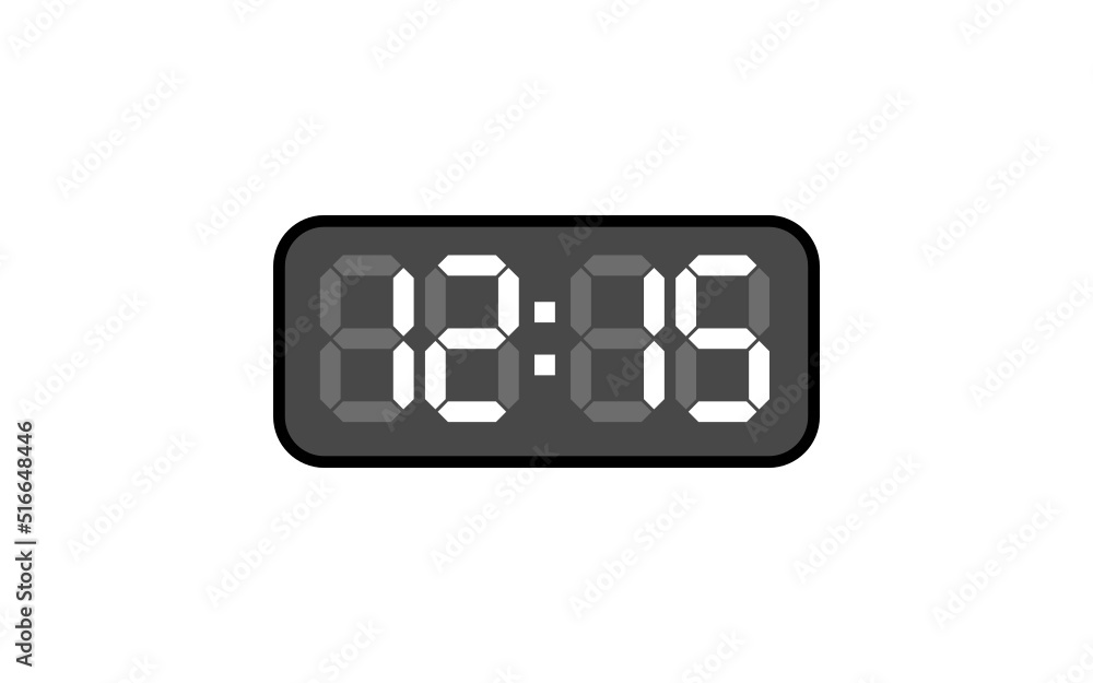 Digital clock, Alarm digital clock, Modern clock, Clock vector, Vector format, 13 to 24 Digital clock, Alarm digital clock, Modern clock, Clock vector, Vector format, 13 to 24
