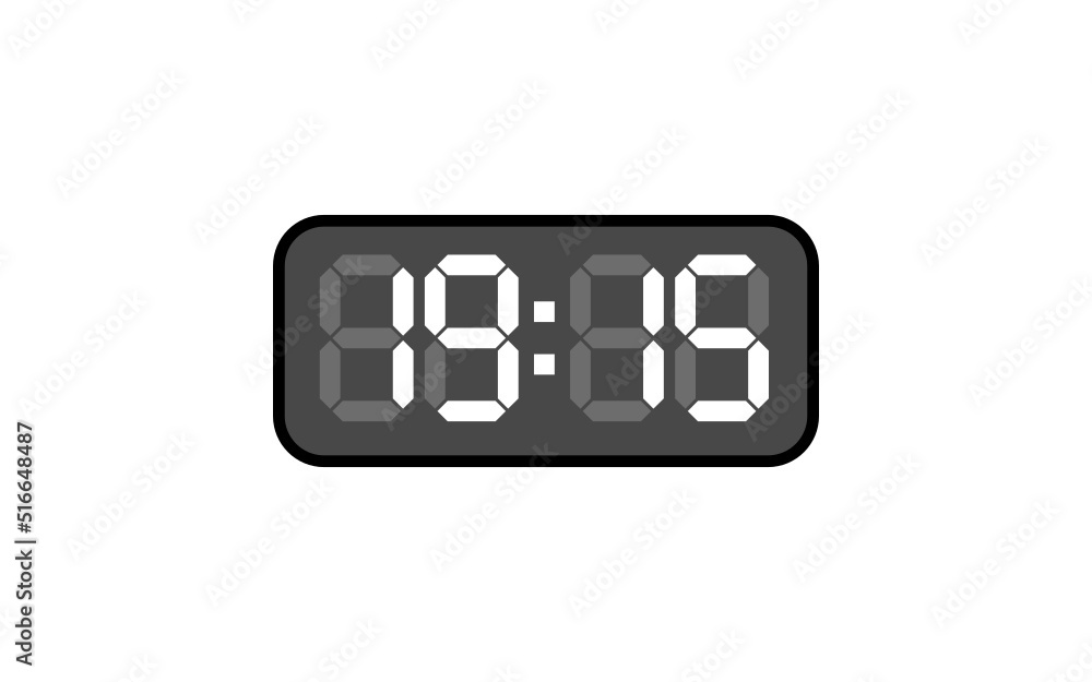 Digital clock, Alarm digital clock, Modern clock, Clock vector, Vector format, 13 to 24 Digital clock, Alarm digital clock, Modern clock, Clock vector, Vector format, 13 to 24