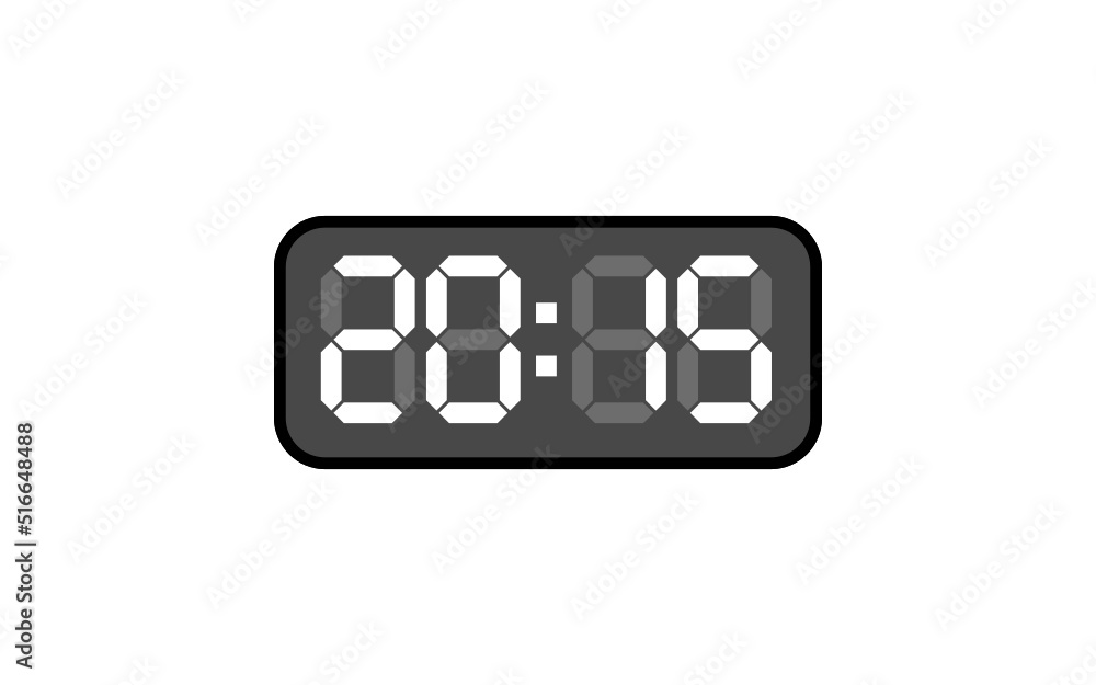 Digital clock, Alarm digital clock, Modern clock, Clock vector, Vector format, 13 to 24 Digital clock, Alarm digital clock, Modern clock, Clock vector, Vector format, 13 to 24