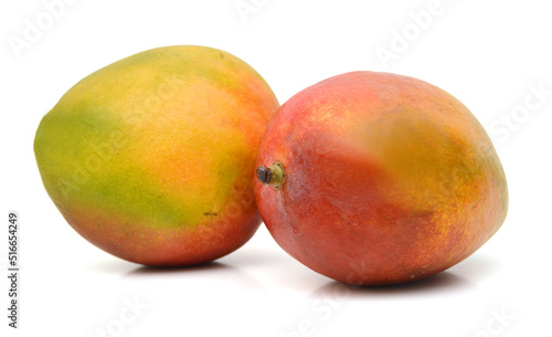 Mango fruit isolated on white 