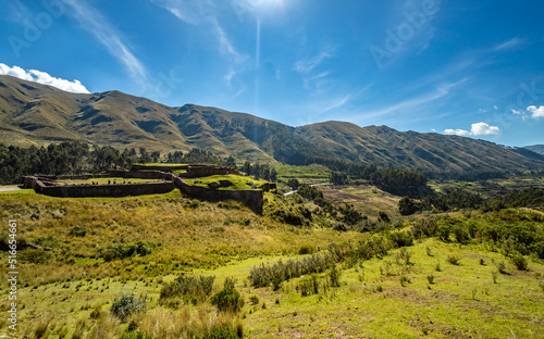 Kenko is an archaeological center located in the city of Cusco photo