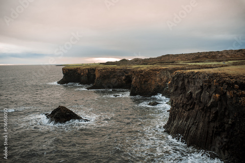 Islandic cliffs  photo