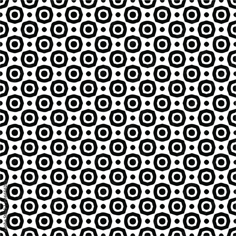 
Abstract background with black and white pattern. Unique geometric vector swatch. Perfect for site backdrop, wrapping paper, wallpaper, textile and surface design. 