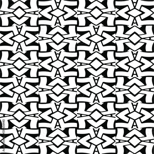  Abstract background with black and white pattern. Unique geometric vector swatch. Perfect for site backdrop  wrapping paper  wallpaper  textile and surface design.  